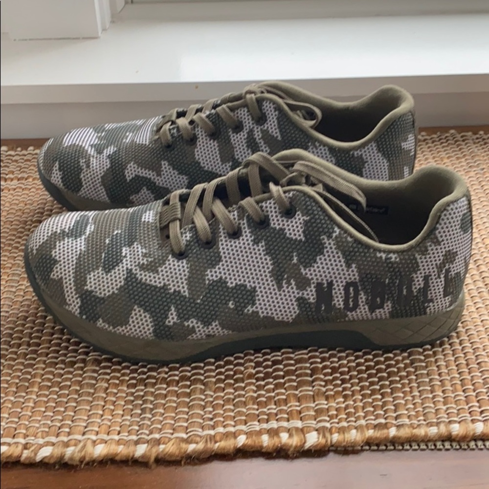 NOBULL Green Camo Sneakers